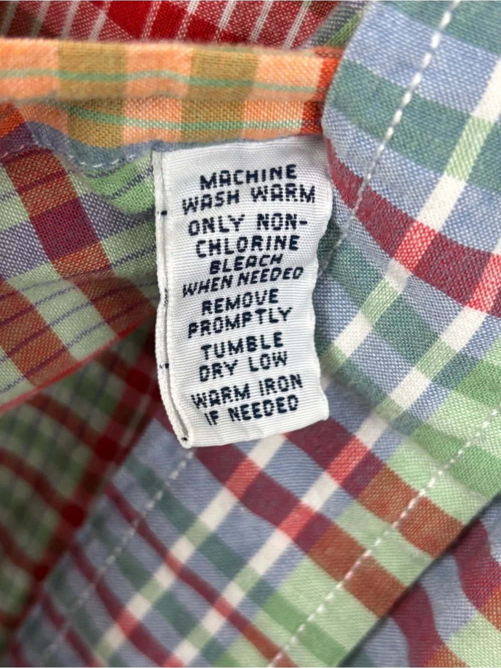 Polo Ralph Lauren Vintage‎ Classic Western Shirt Plaid Pearl Snap Mens Medium